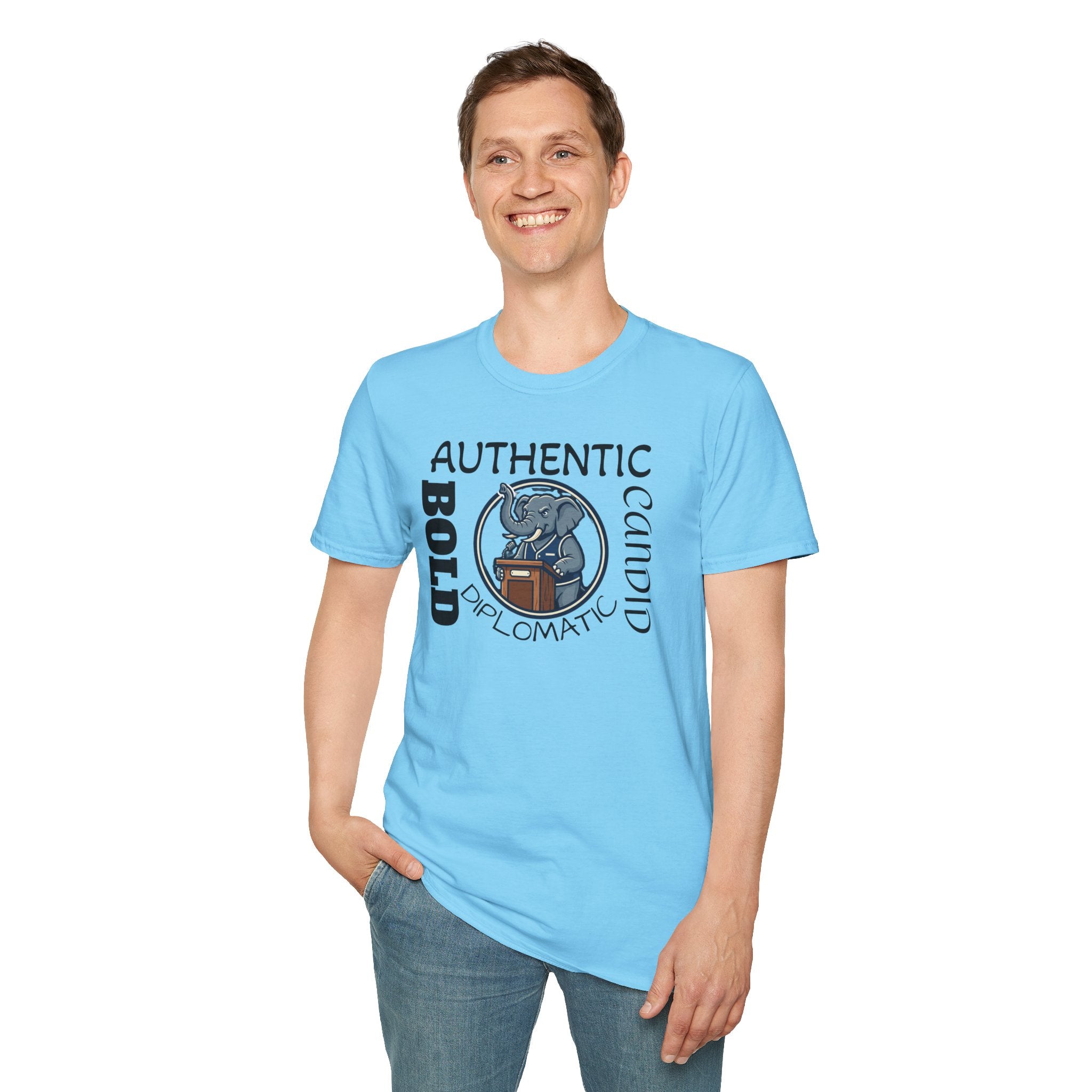 TALKING ELEPHANT Unisex Soft style T-Shirt