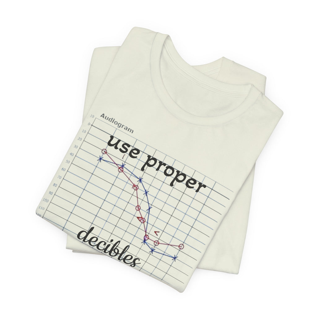 DECIBEL METER Jersey Short Sleeve Tee
