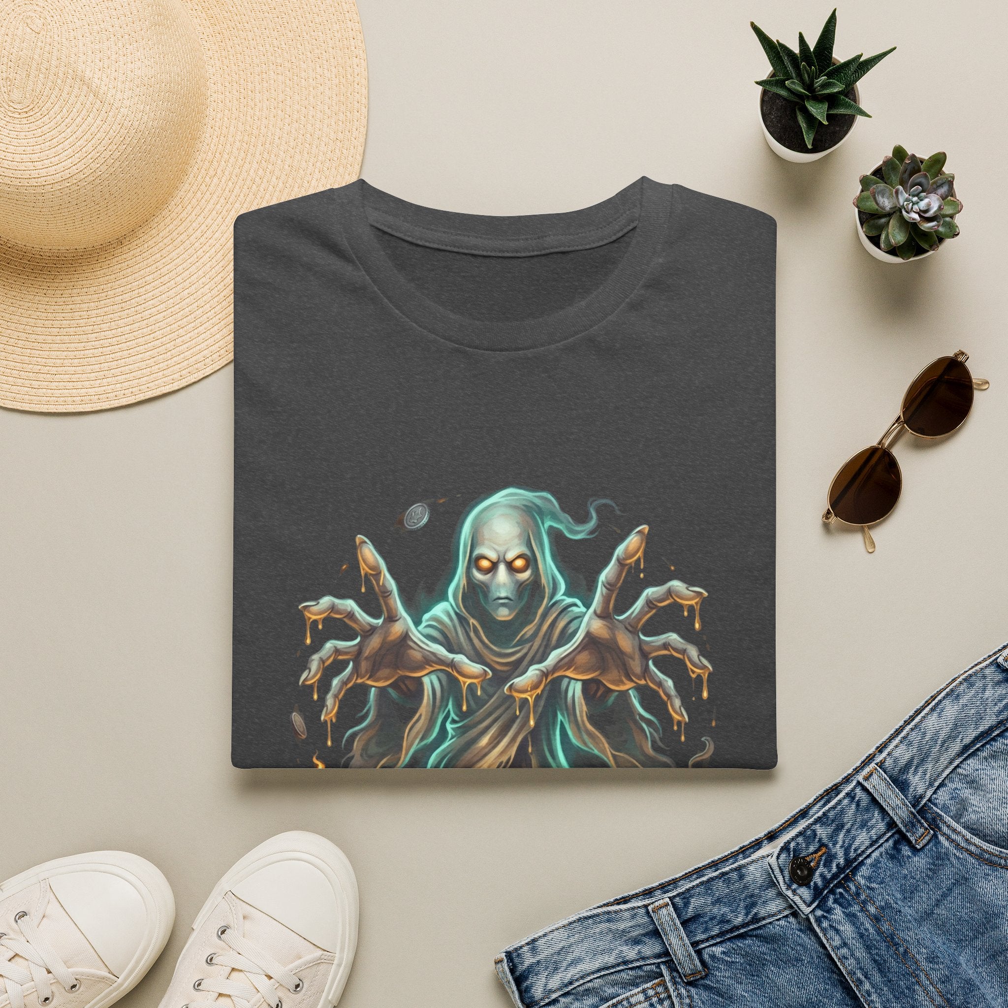 Hooded Specter Halloween Unisex Softstyle T-Shirt