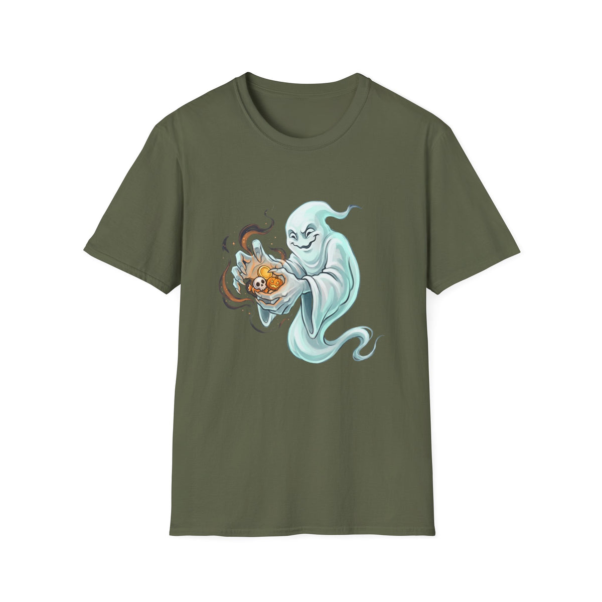 Ghost Portal Halloween Unisex Softstyle T-Shirt