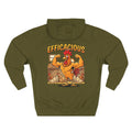 Three-Panel Fleece Hoodie