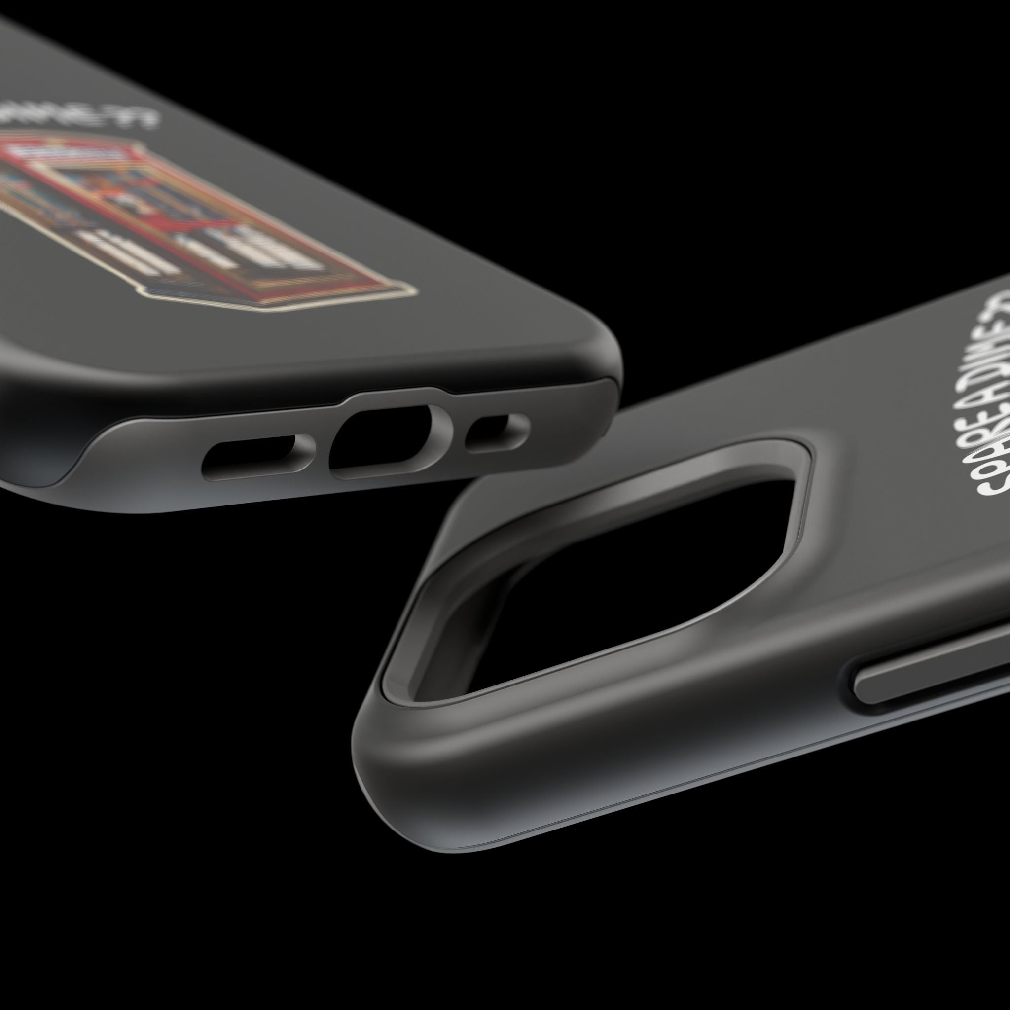 Phone Case — 'Spare a Dime?' Retro Phone Booth Magnetic Impact‑Resistant Case