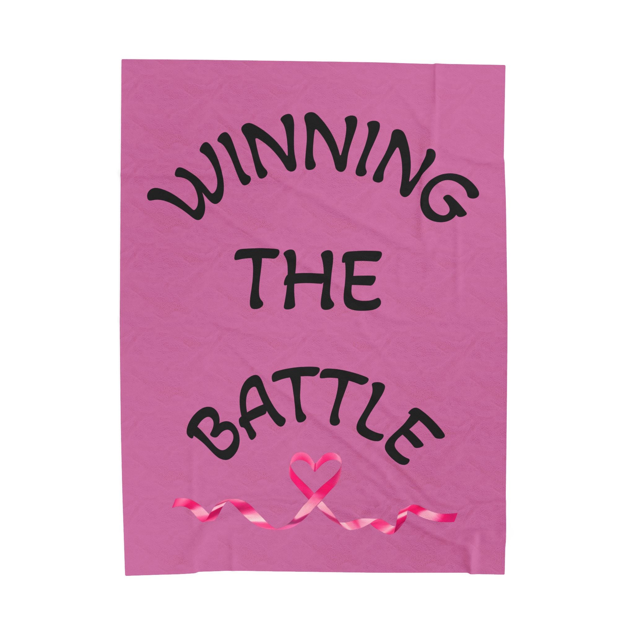 Velveteen Plush Blanket - Winning the Battle