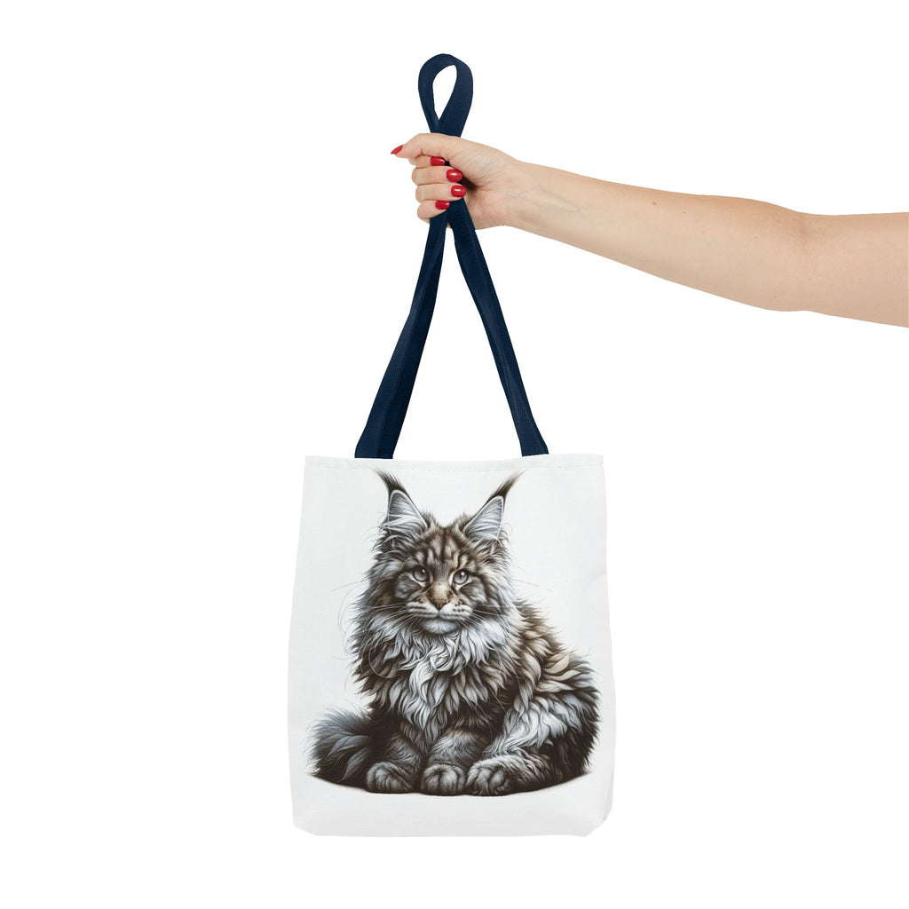 Maine Coon Cat Tote Bag (AOP)