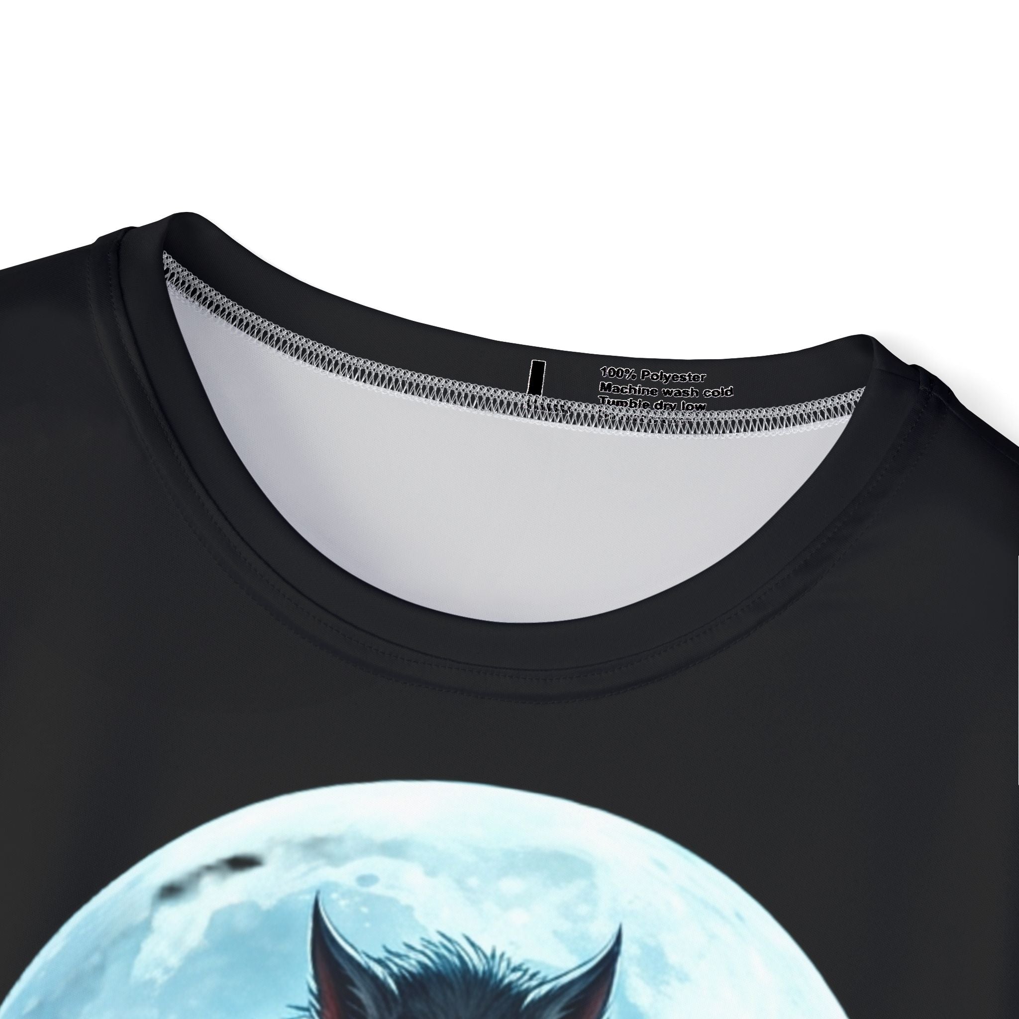 Werewolf Moon Jersey — Men's Gothic Werewolf Graphic Tee