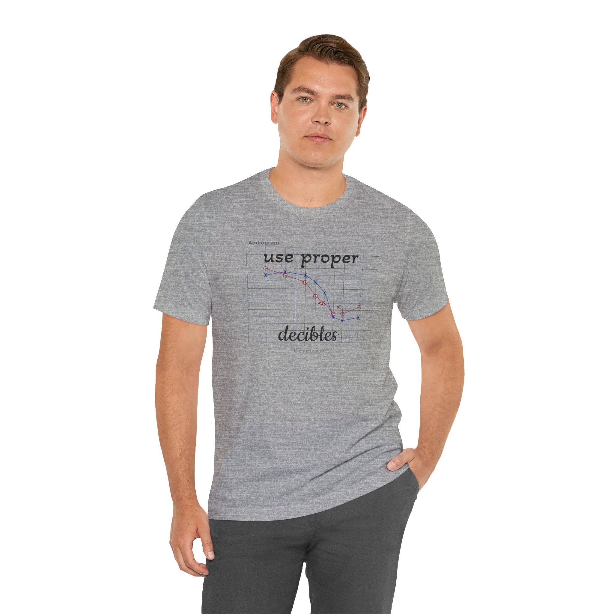 DECIBEL METER Jersey Short Sleeve Tee