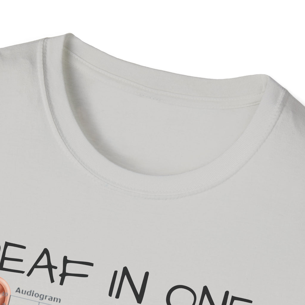 DEAF IN ONE EAR CANT HEAR OUT THE OTHER