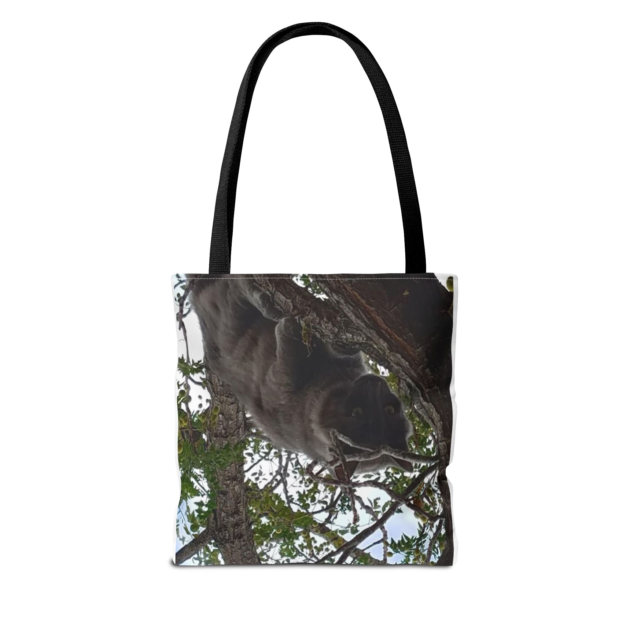 Kitty in a Tree Tote Bag