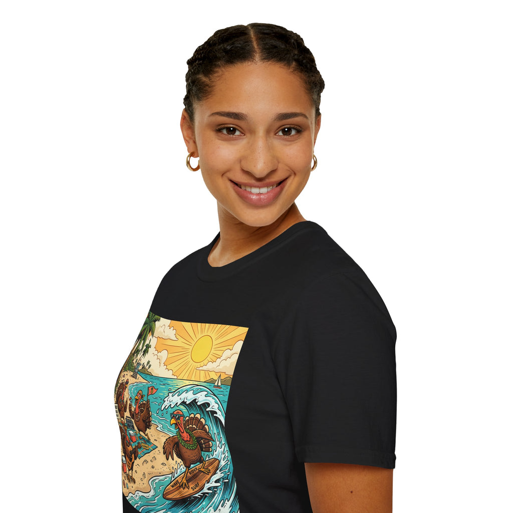 Surfing Turkey Beach Party T-Shirt