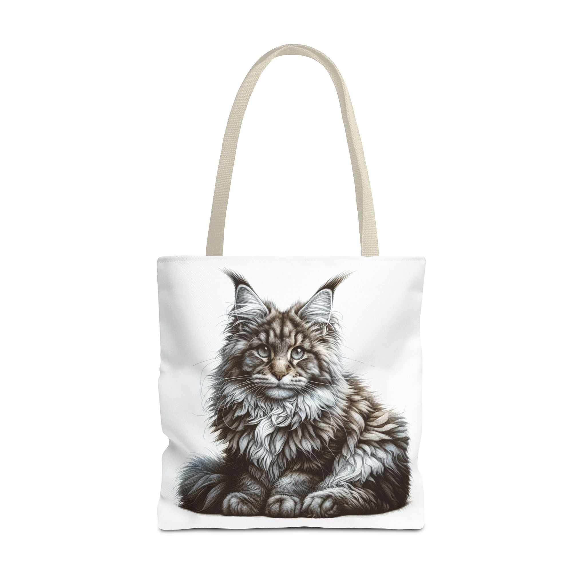 Maine Coon Cat Tote Bag (AOP)