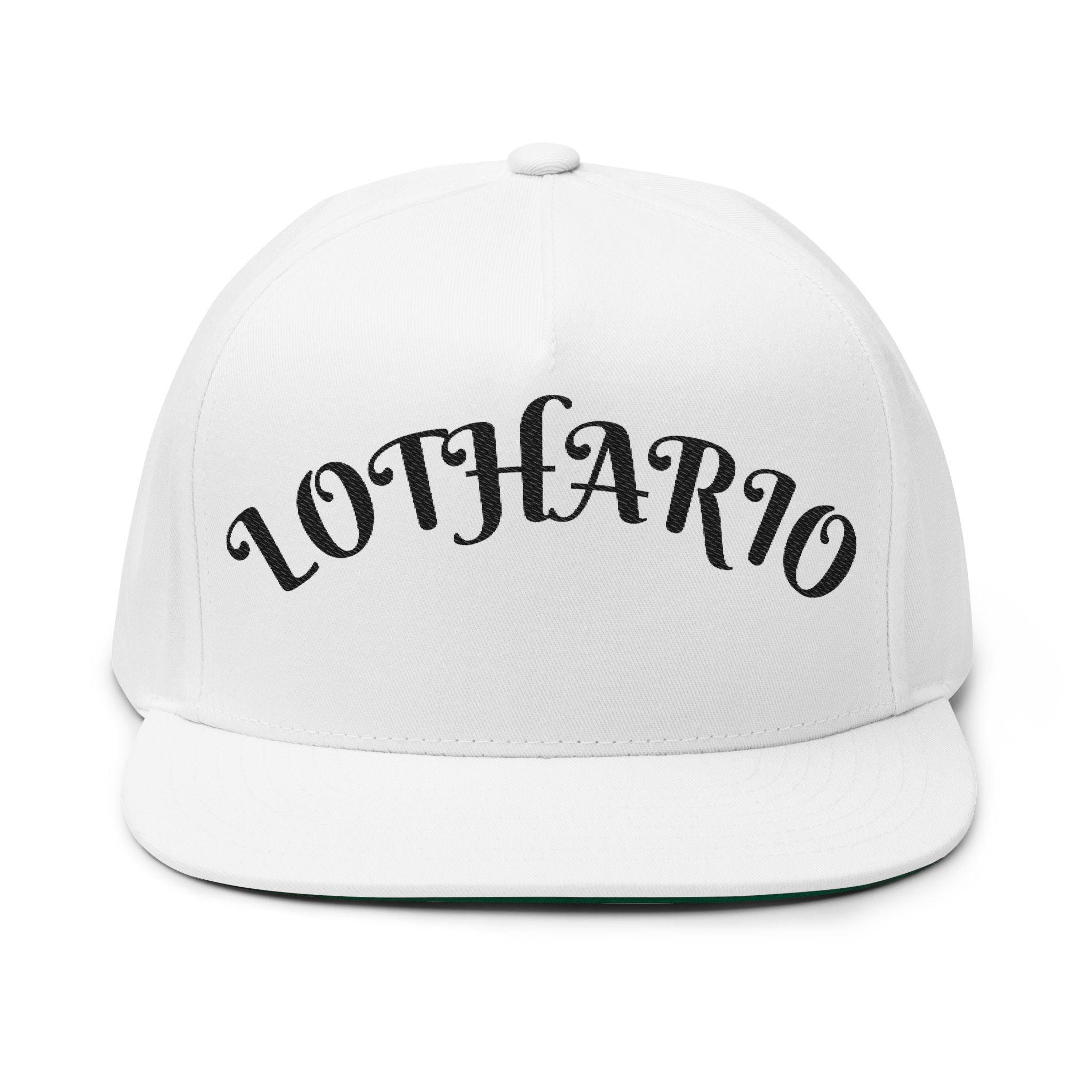 Flat Bill Cap (Embroidery)