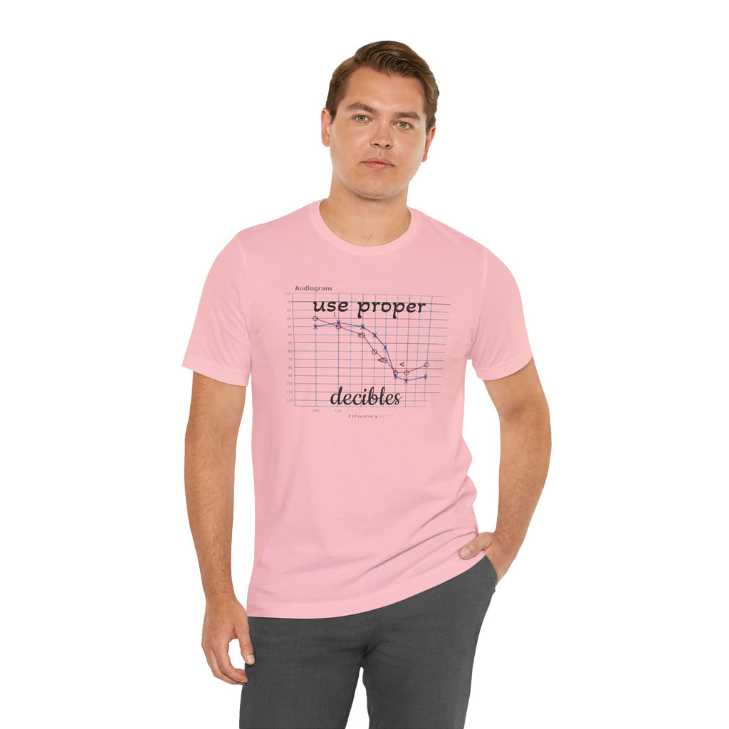 DECIBEL METER Jersey Short Sleeve Tee