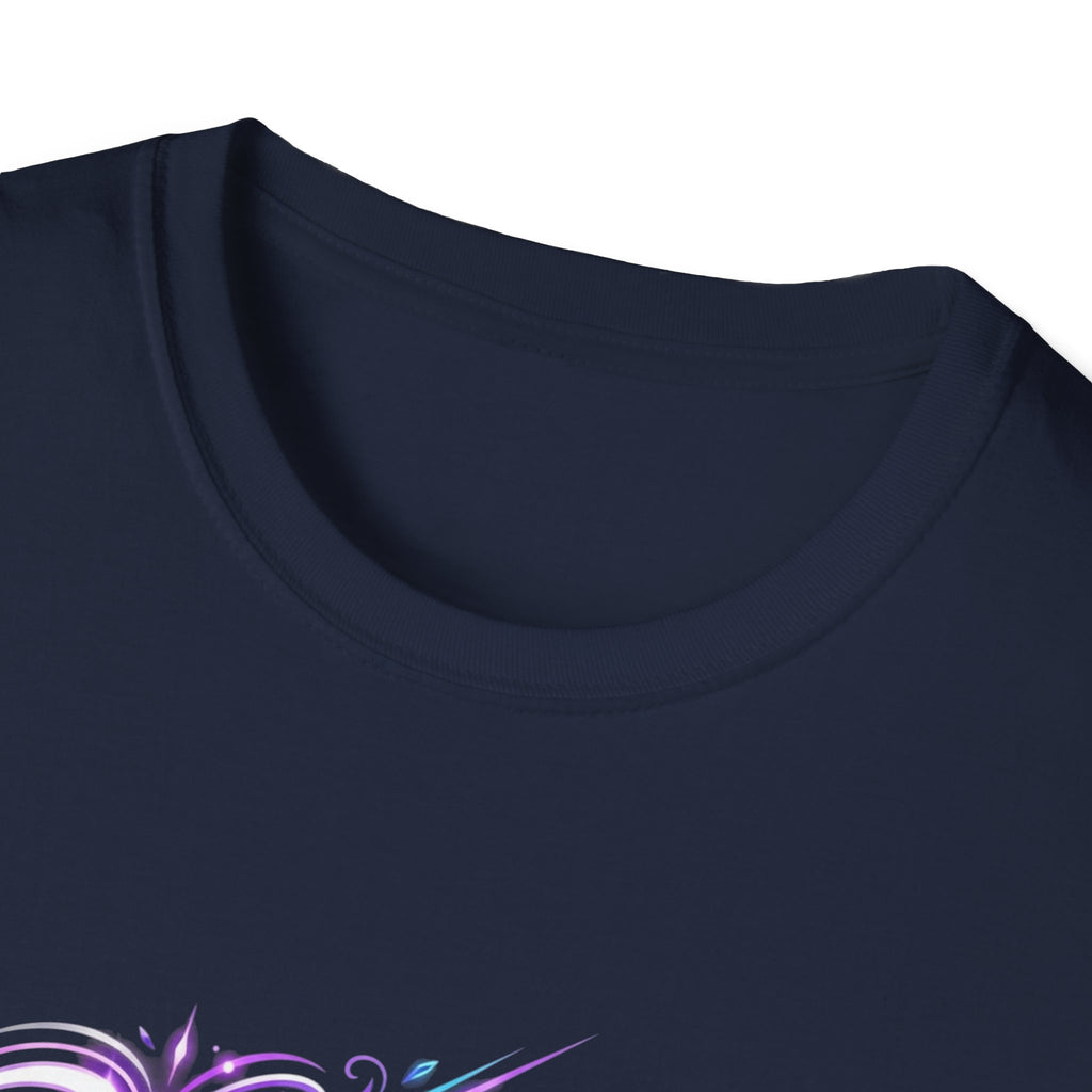Pulchritude Script T-Shirt — Pastel Calligraphy Graphic Tee