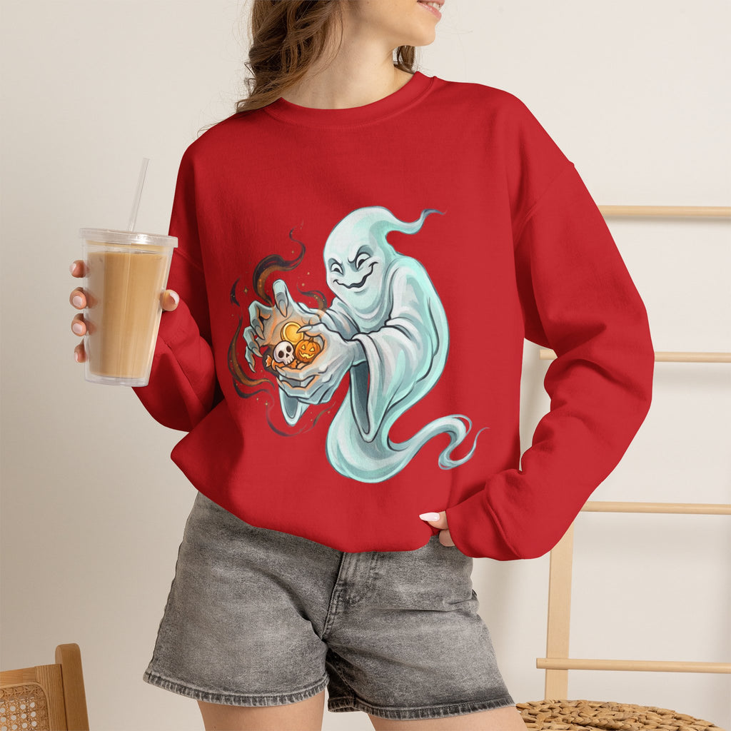 Ghost Portal Halloween Unisex Heavy Blend Crewneck Sweatshirt