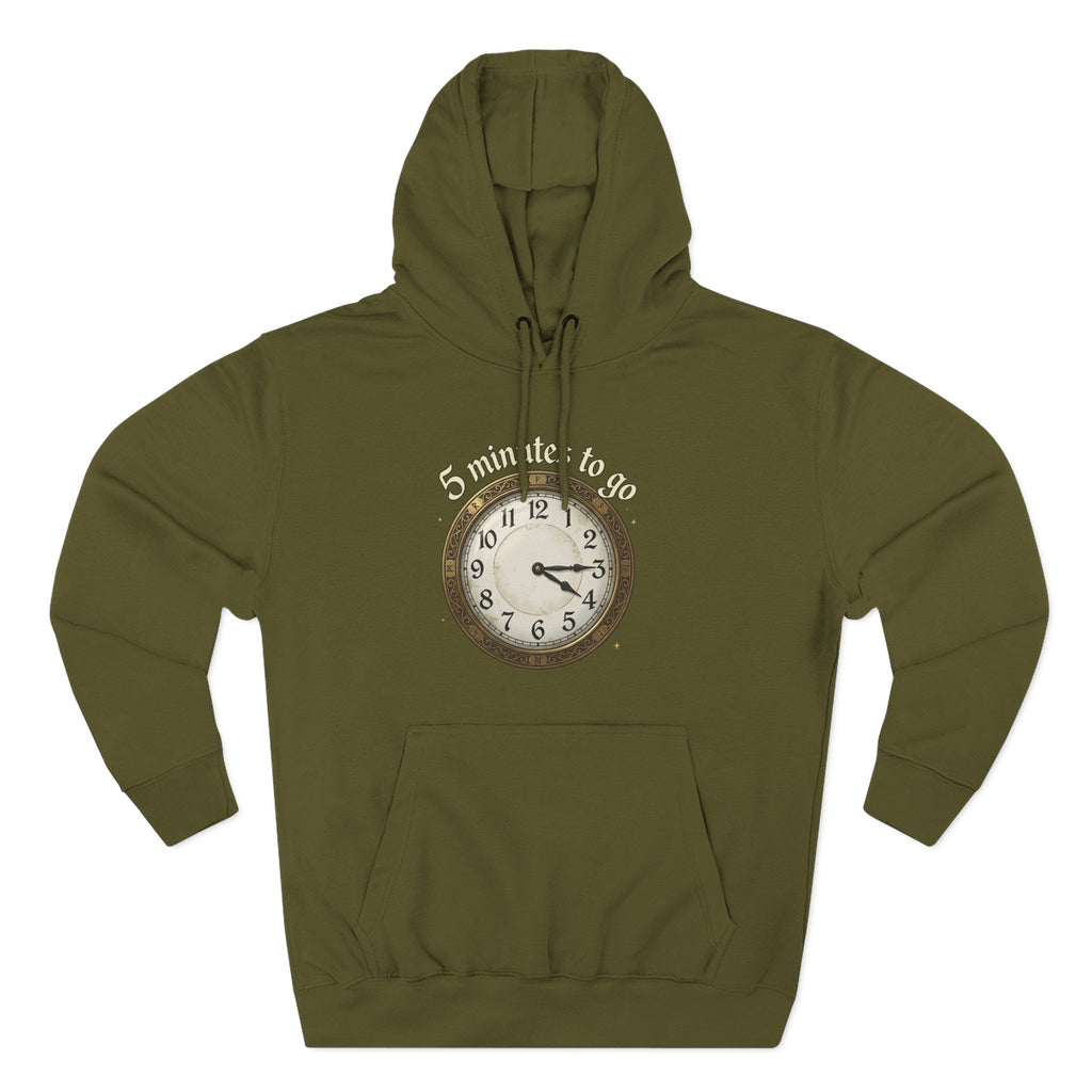 Three-Panel Fleece Hoodie