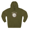 Three-Panel Fleece Hoodie