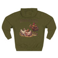 Three-Panel Fleece Hoodie
