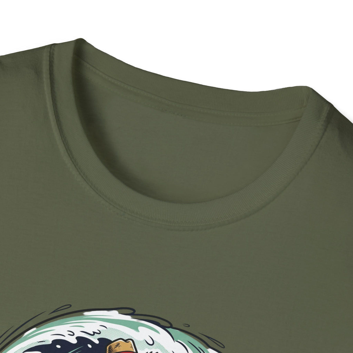 Redneck Santa T-Shirt — Surfing Santa Holiday Graphic Tee