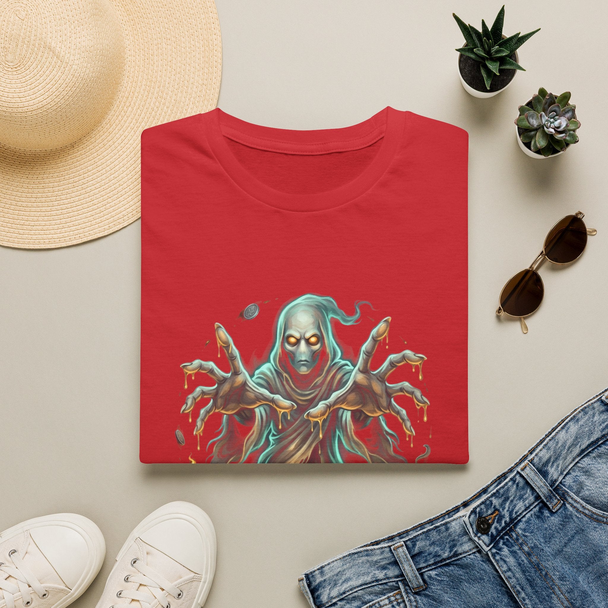 Hooded Specter Halloween Unisex Softstyle T-Shirt