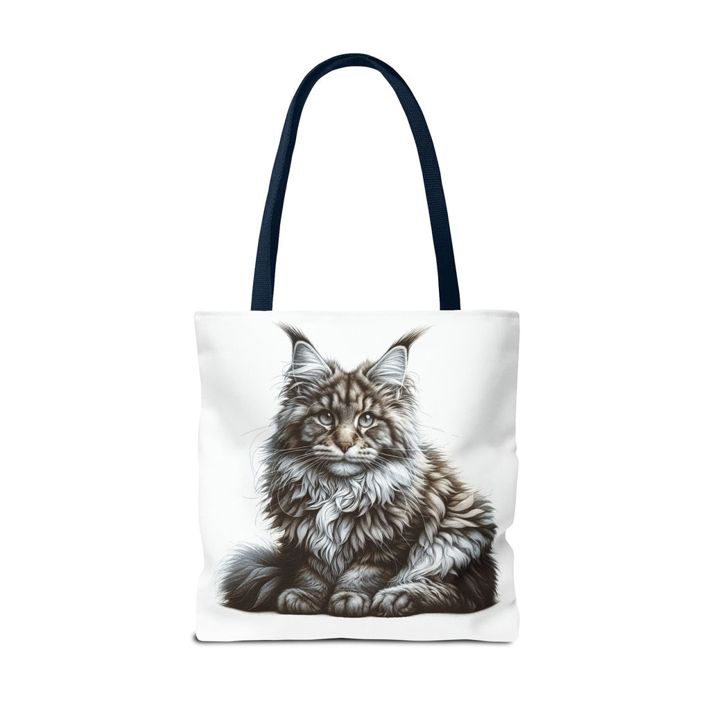 Maine Coon Cat Tote Bag (AOP)