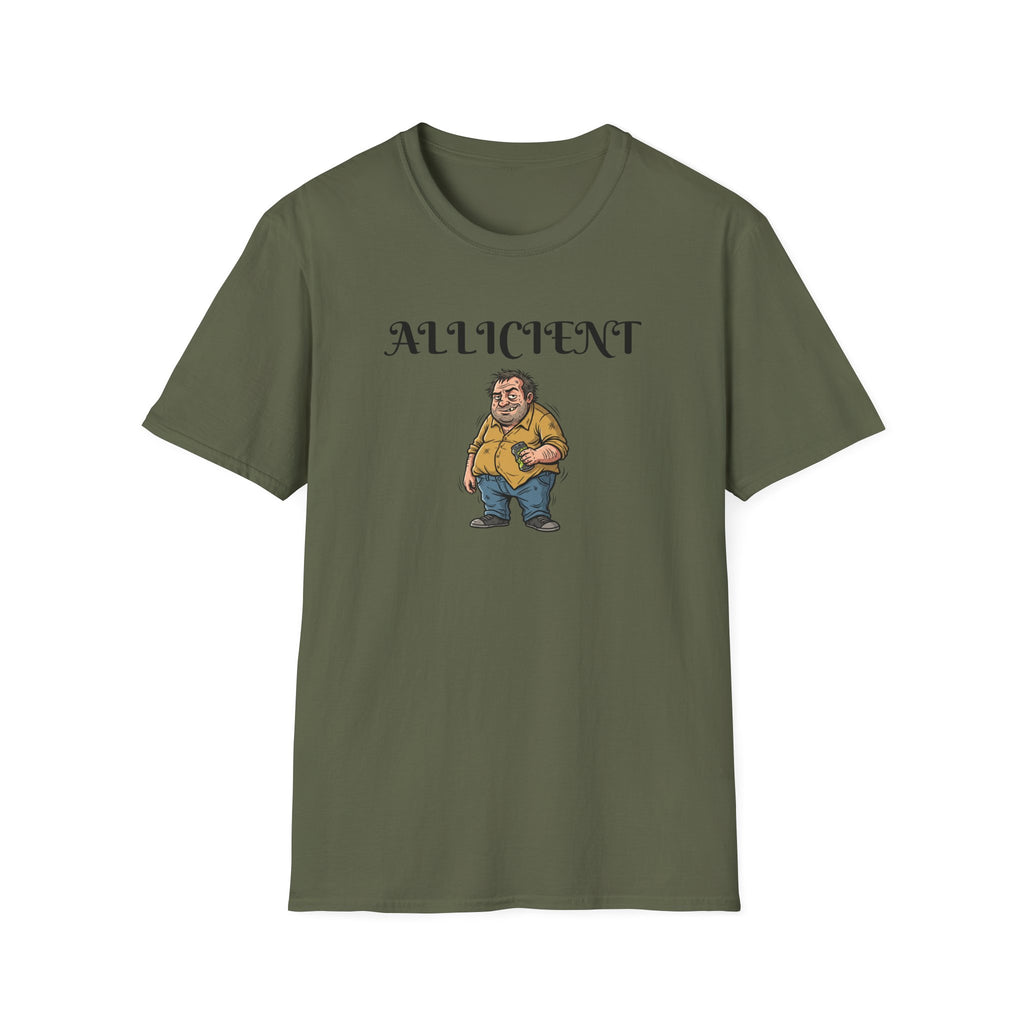 Allicient Character T-Shirt — Funny Cartoon Funny Guy Graphic Tee