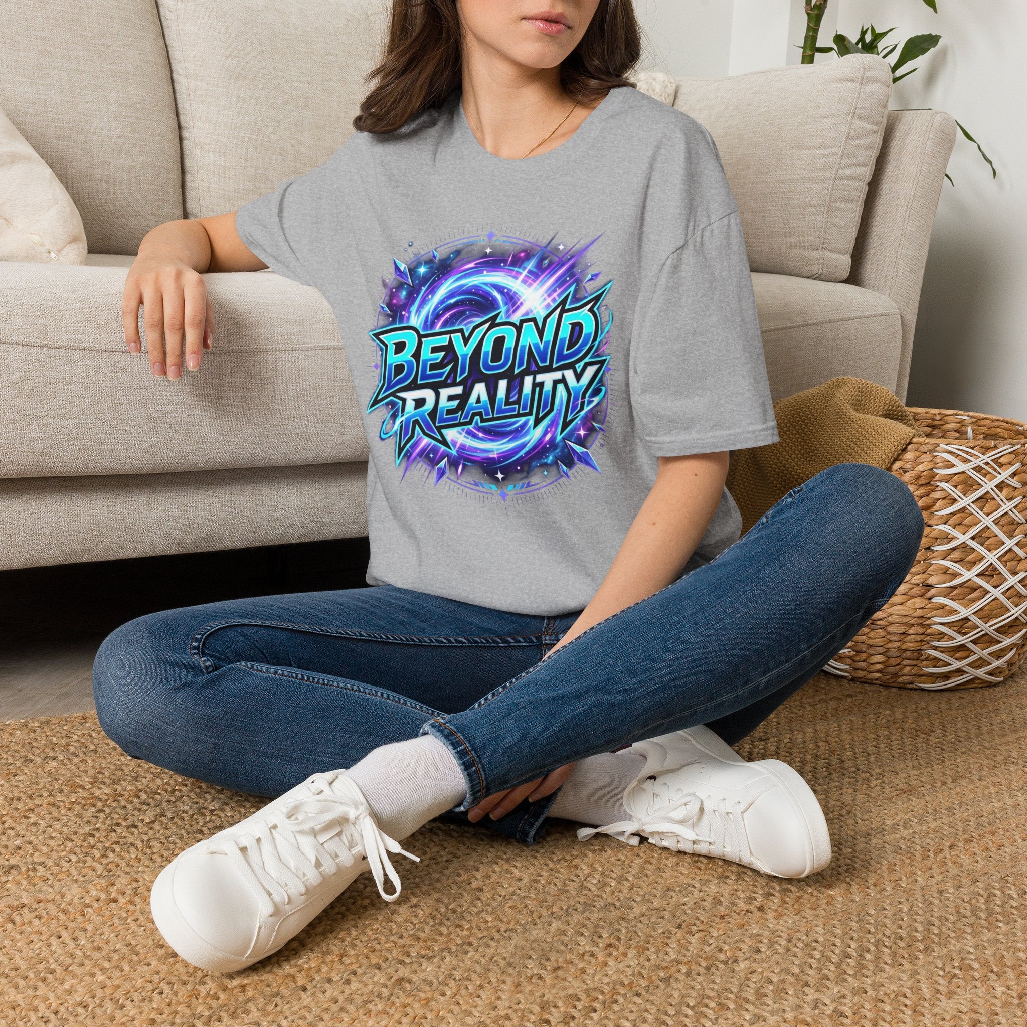 Beyond Reality Graphic T‑Shirt — Cosmic Portal Gaming Tee