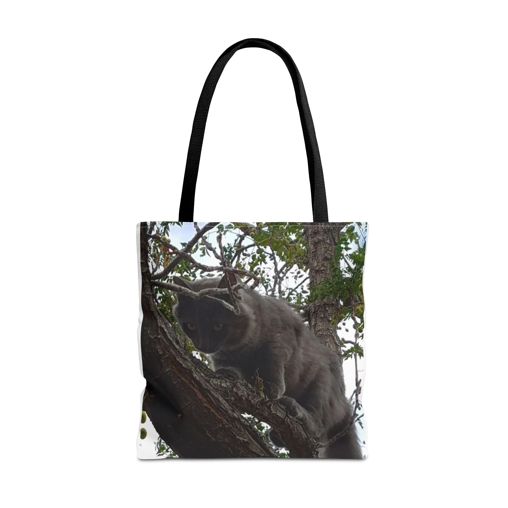 Kitty in a Tree Tote Bag