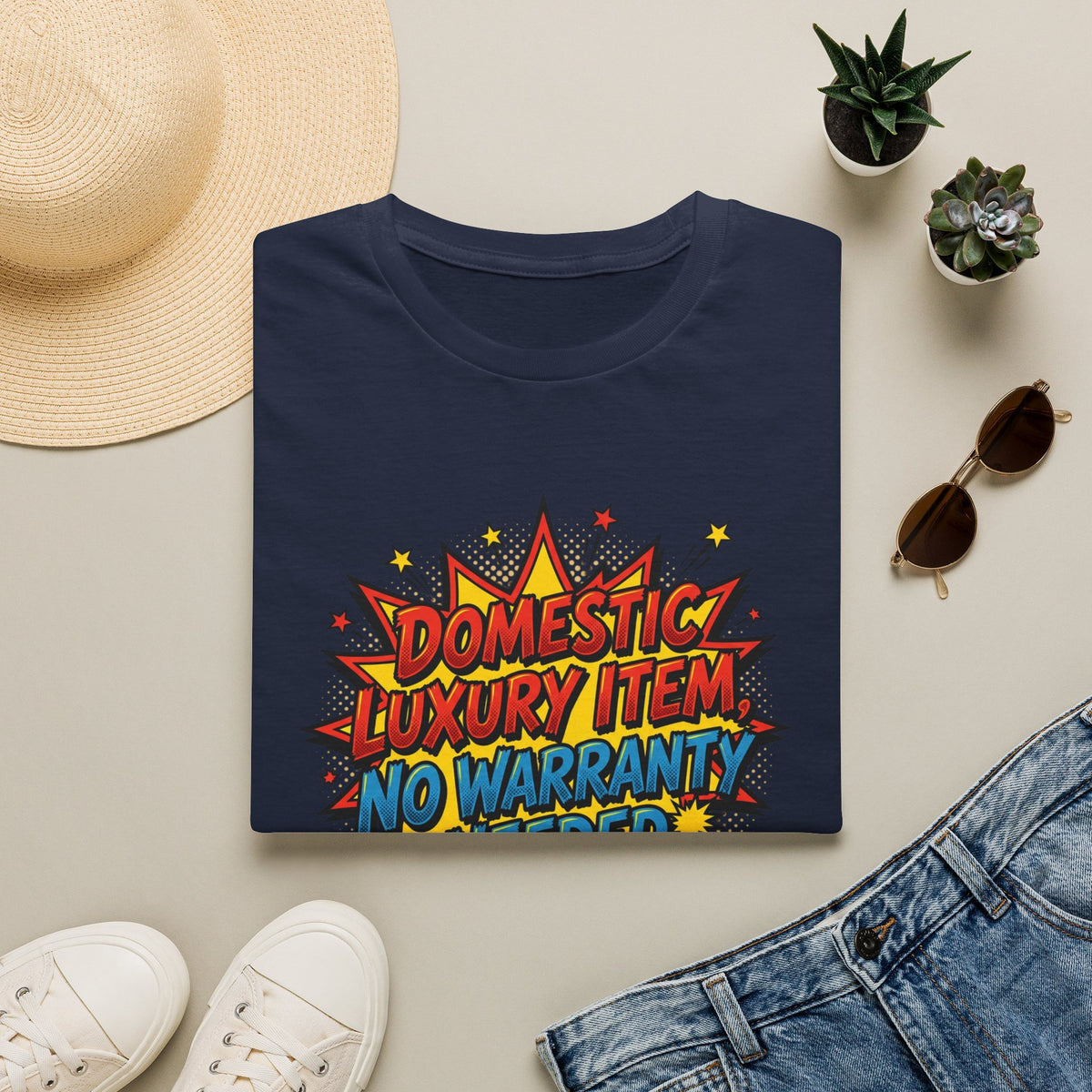 Domestic Luxury Item No Warranty Needed Graphic T-Shirt