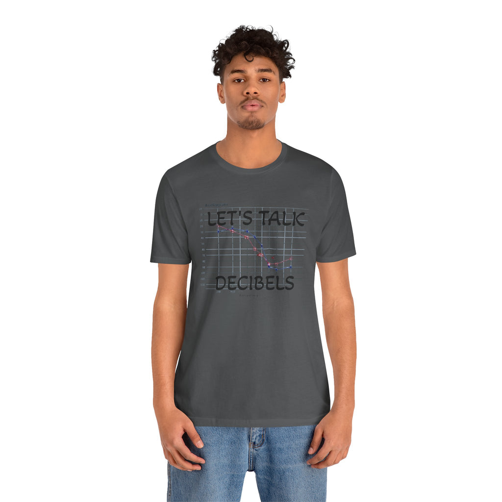 DECIBEL METER Jersey Short Sleeve Tee