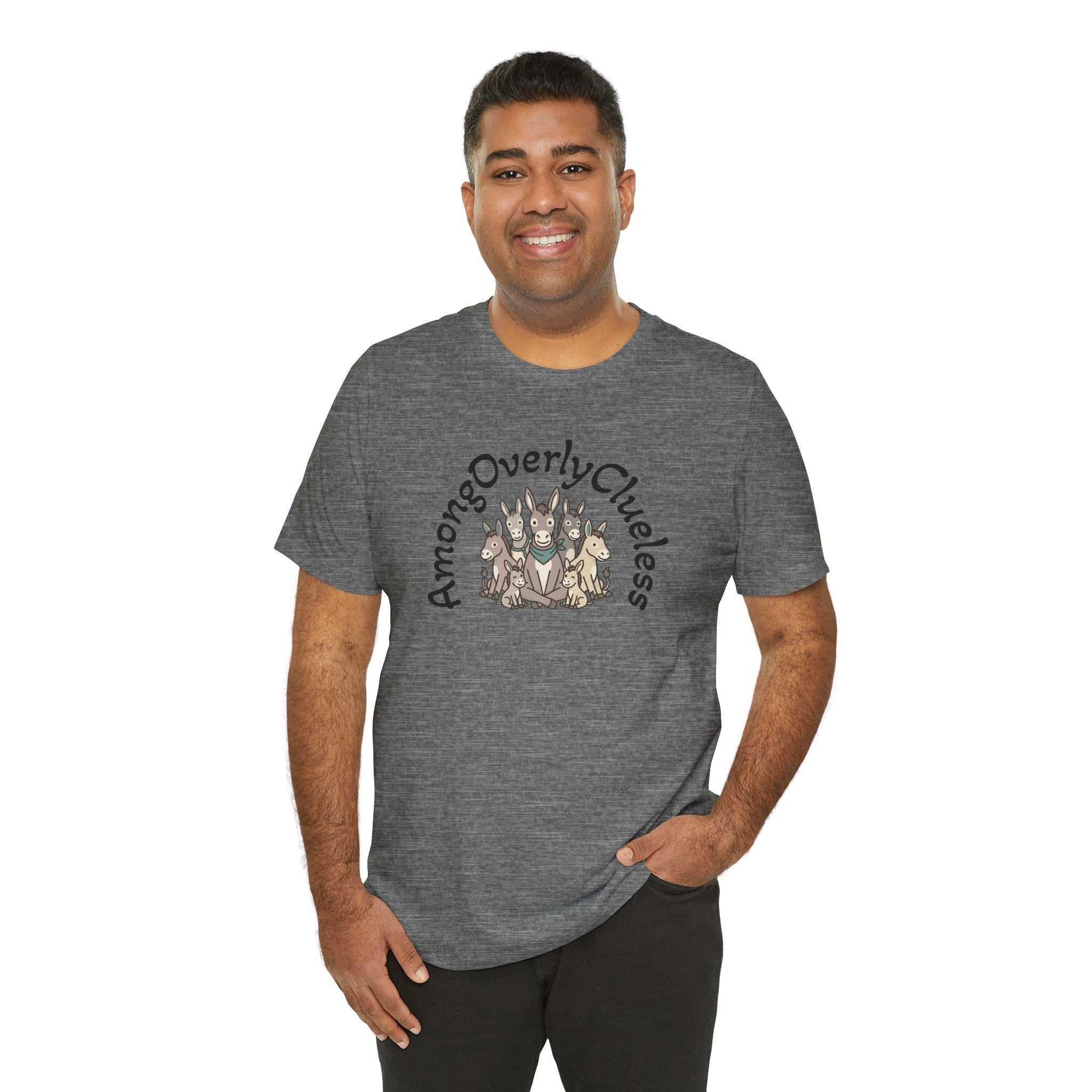 Among the Overly Clueless Unisex Softstyle T-Shirt