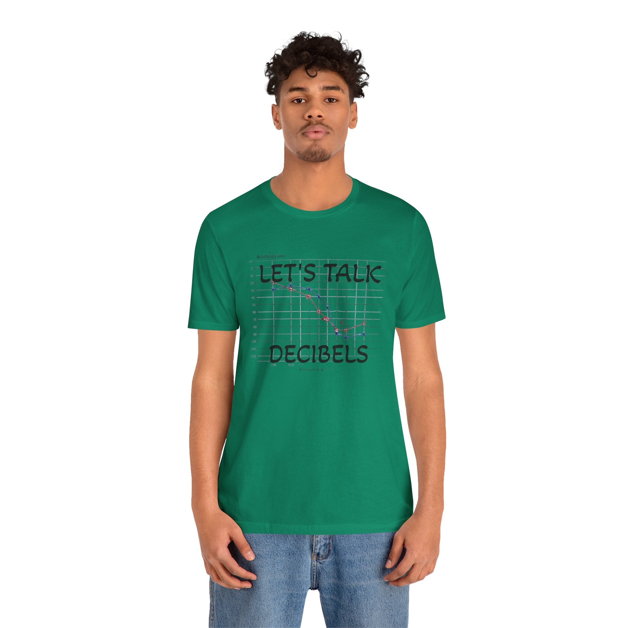 DECIBEL METER Jersey Short Sleeve Tee