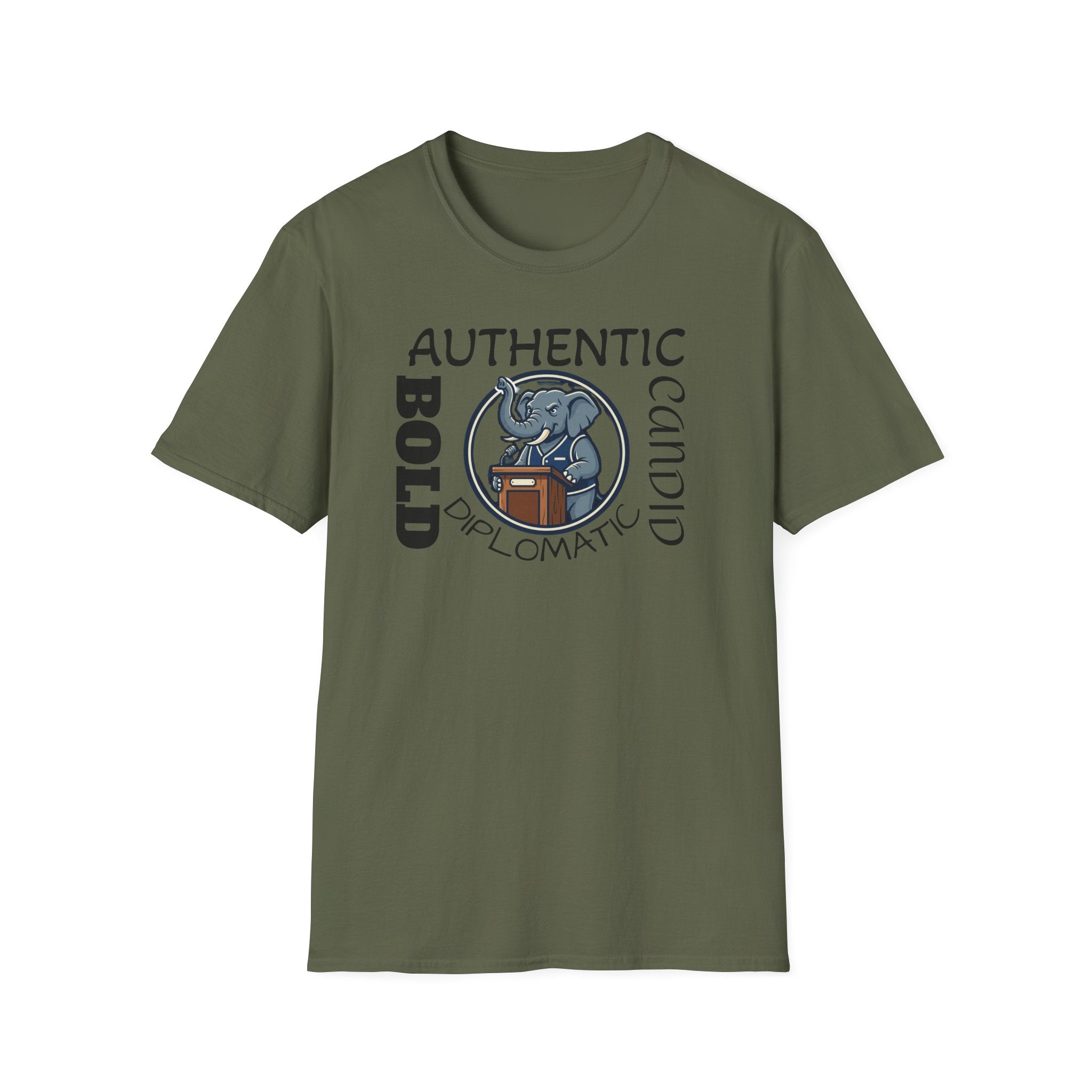 TALKING ELEPHANT Unisex Soft style T-Shirt