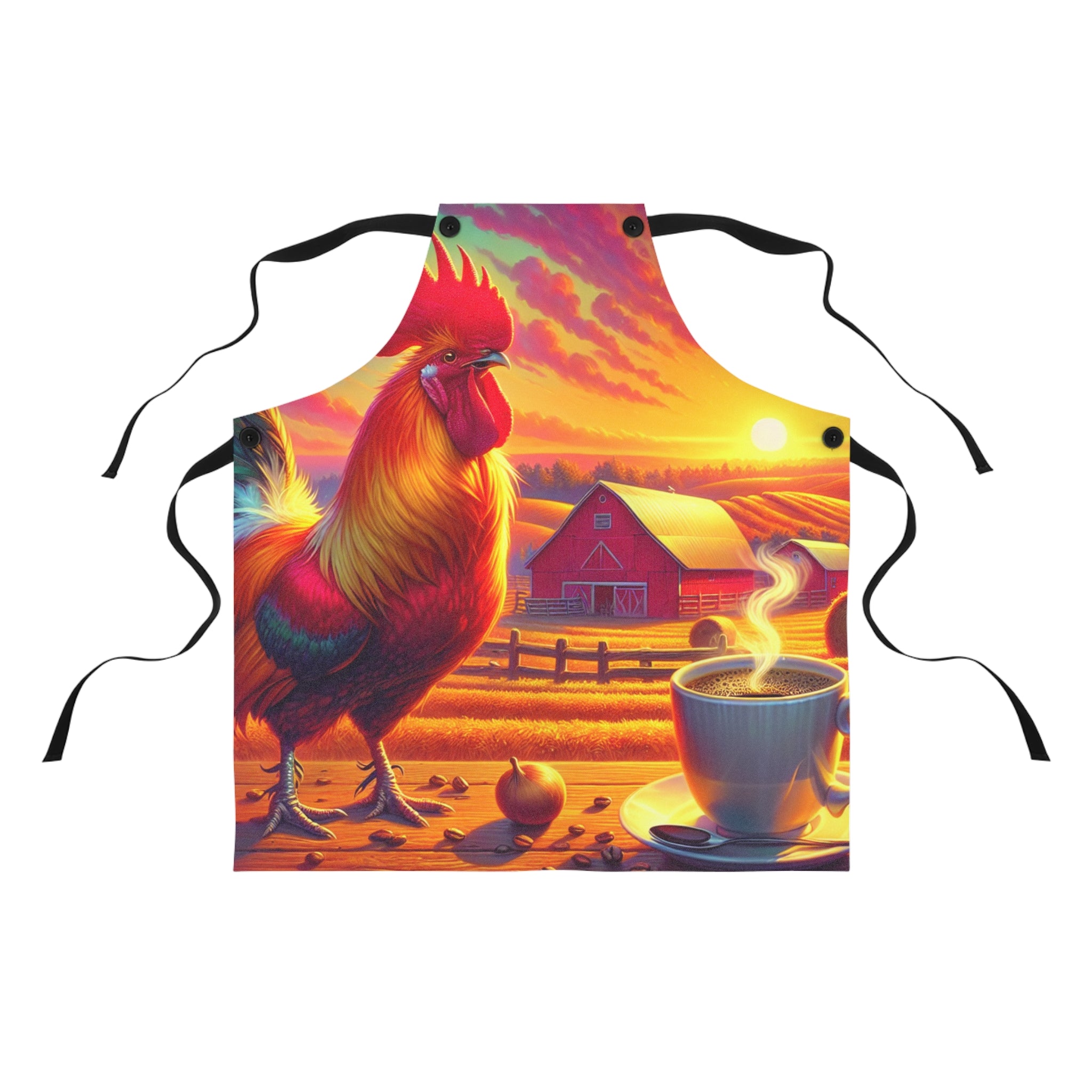 Rooster Farm Fresh Apron
