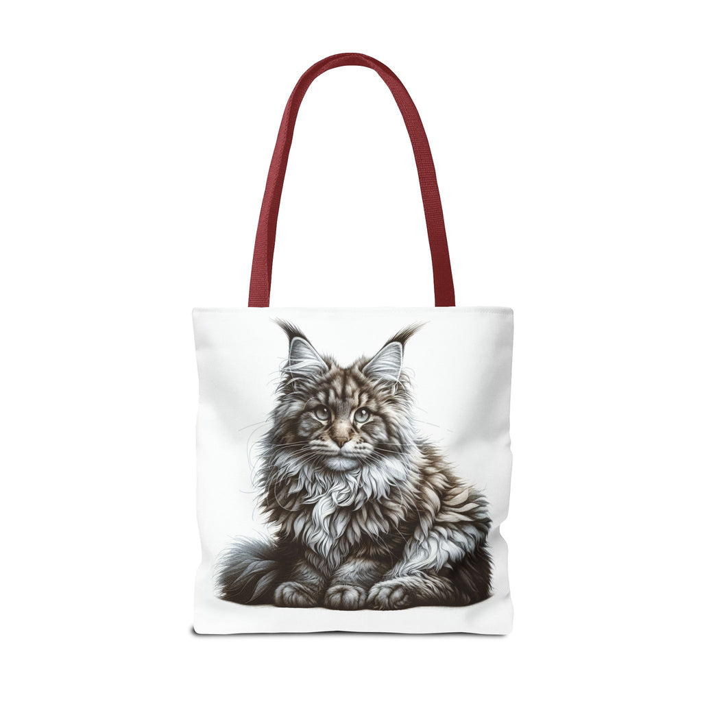 Maine Coon Cat Tote Bag (AOP)