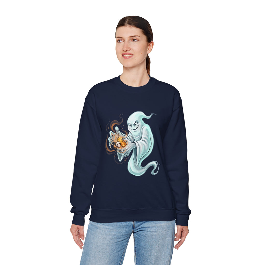 Ghost Portal Halloween Unisex Heavy Blend Crewneck Sweatshirt