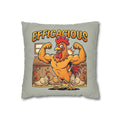 Spun Polyester Square Pillowcase