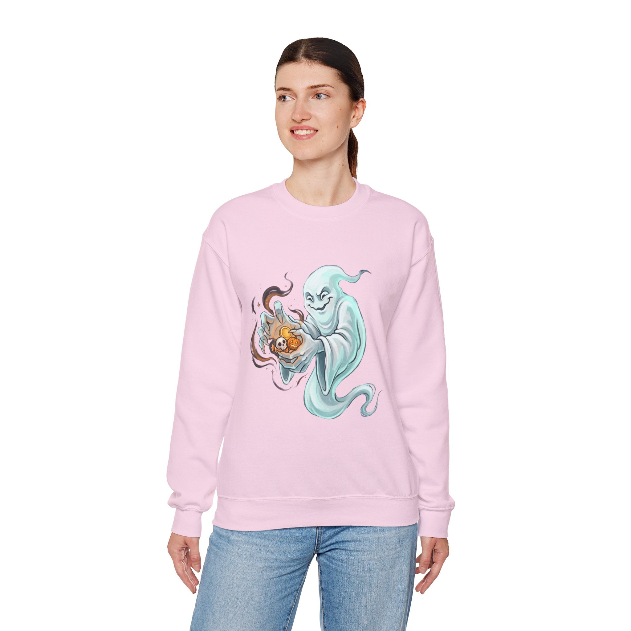 Ghost Portal Halloween Unisex Heavy Blend Crewneck Sweatshirt