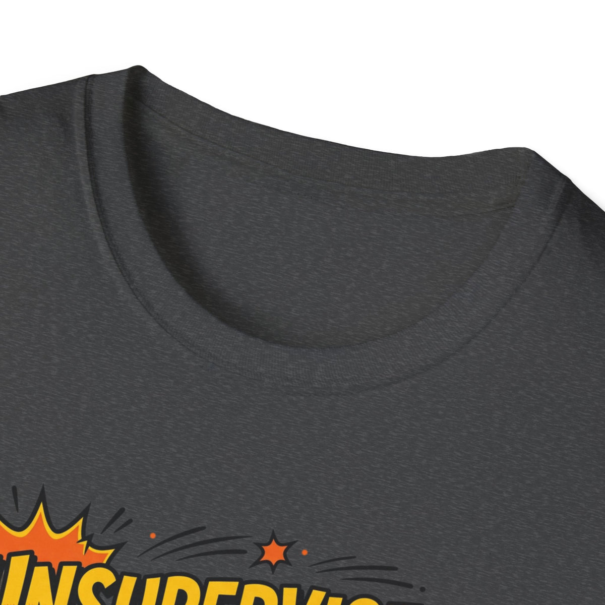 T-Shirt — "Unsupervised Thoughts in Progress" Retro Comic Graphic