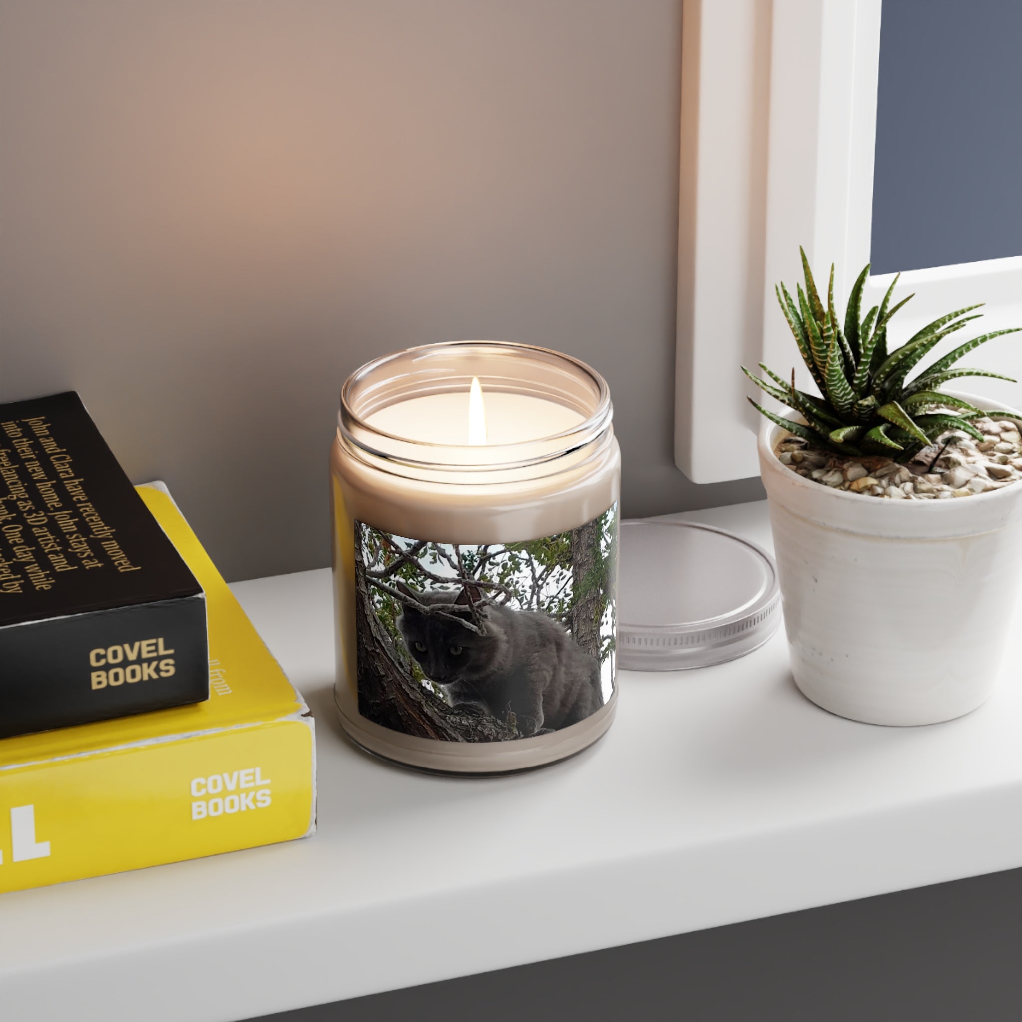 Cat in Tree Scented Soy Candle