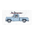 Classic Surf Truck Beach Towel
