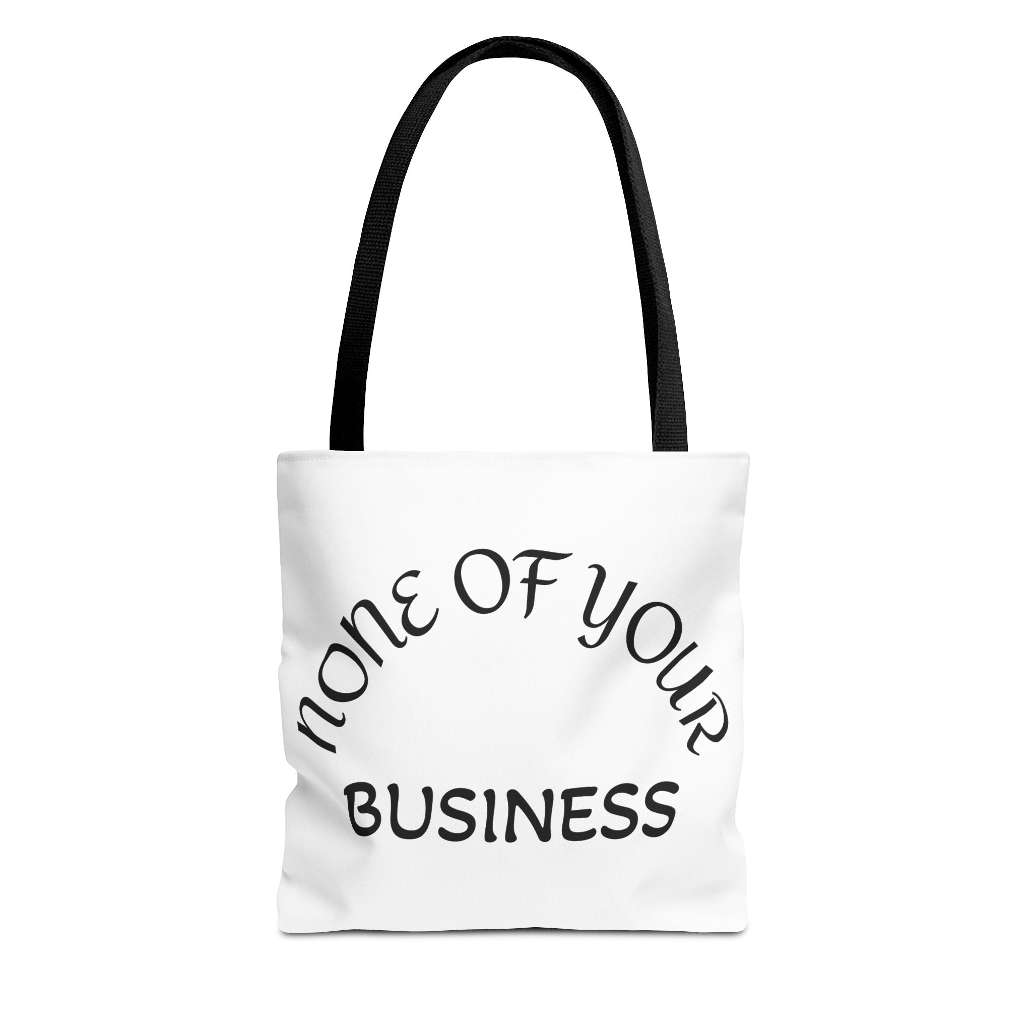 None of your Business (rat on the backside)Tote Bag (AOP)