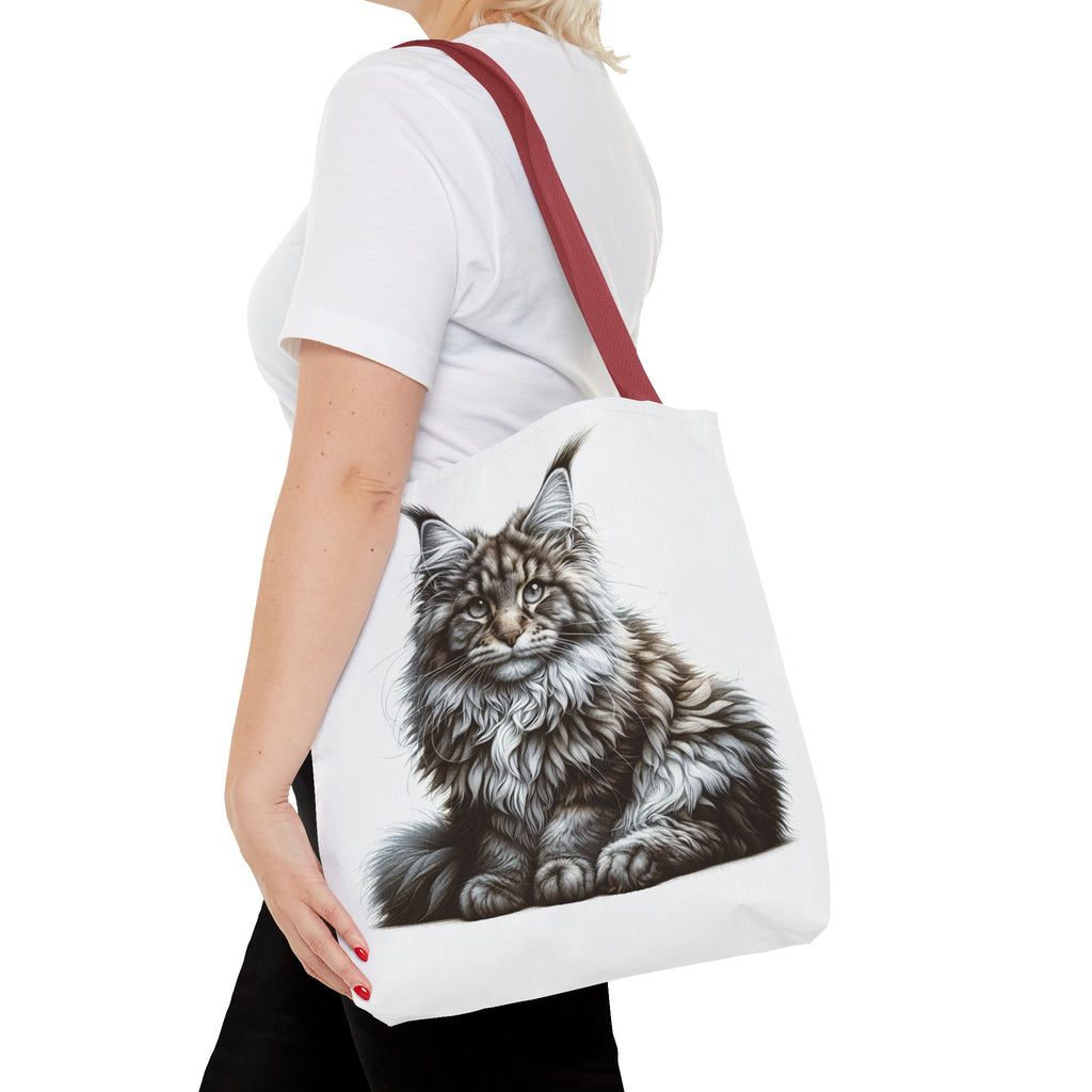Maine Coon Cat Tote Bag (AOP)