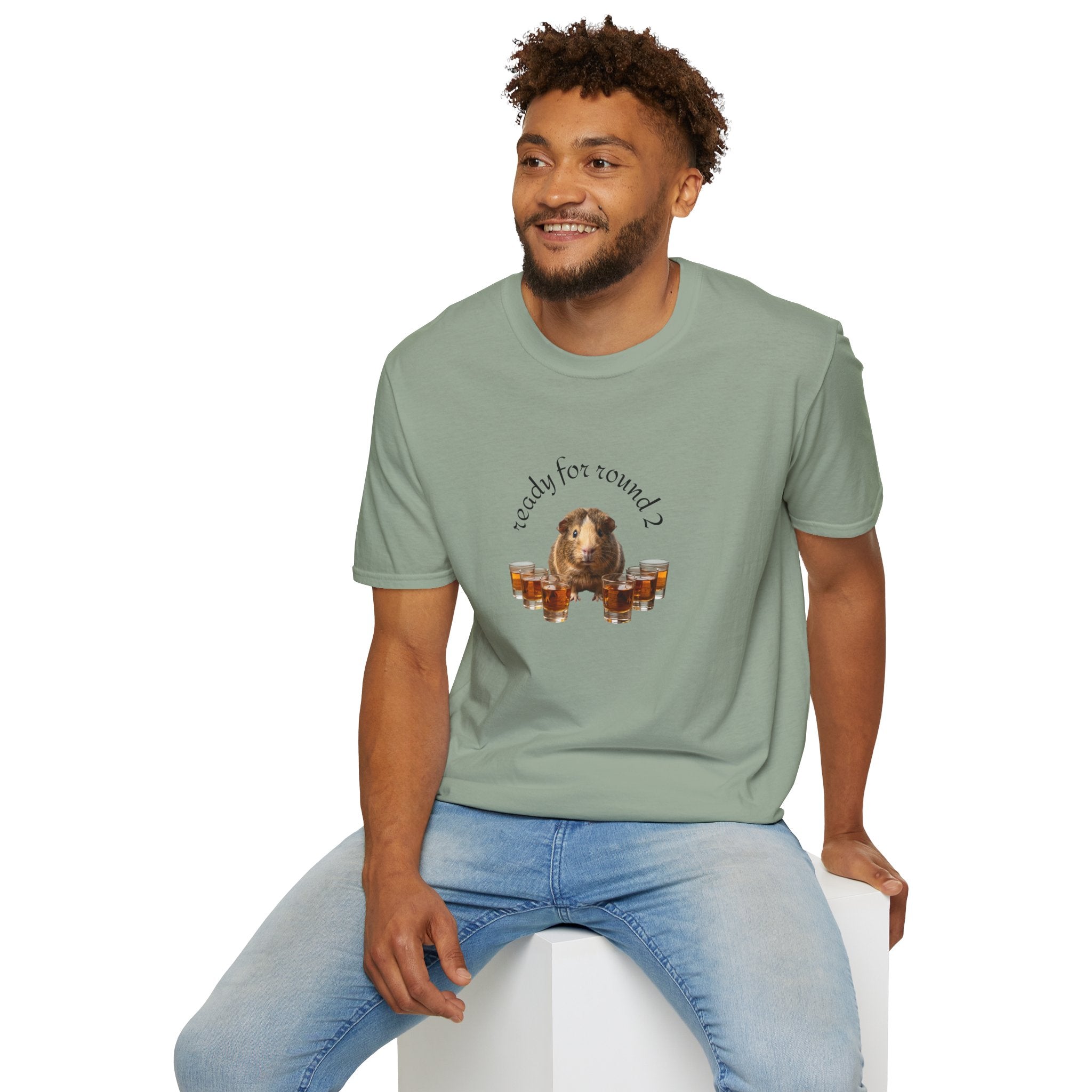 ROUND 2 Unisex Soft style T-Shirt