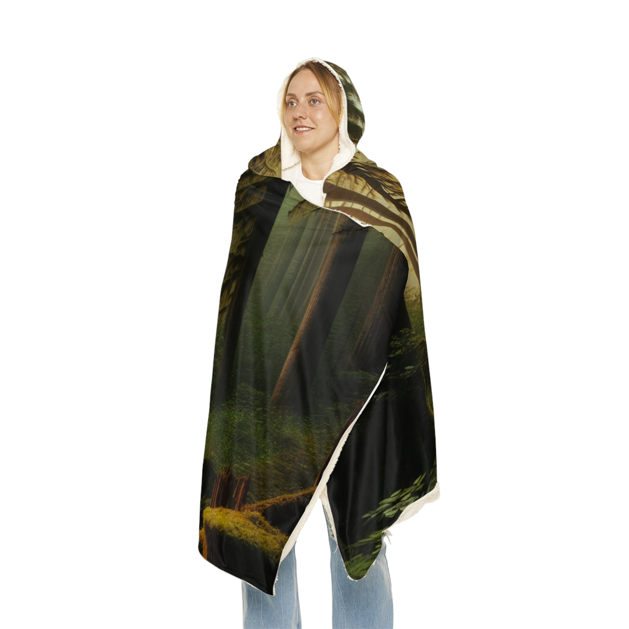 Snuggle Blanket - Deer in the Woods