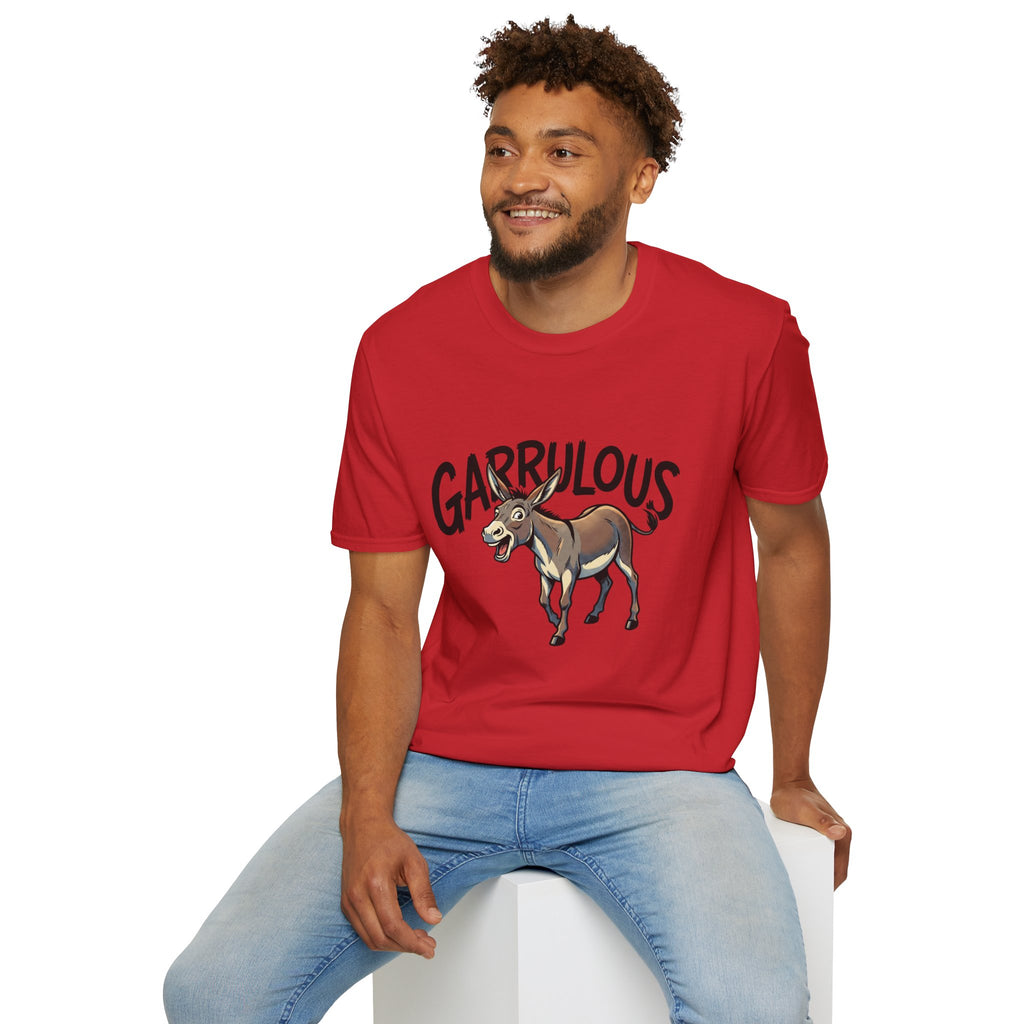 Garrulous Donkey Funny Animal T-Shirt
