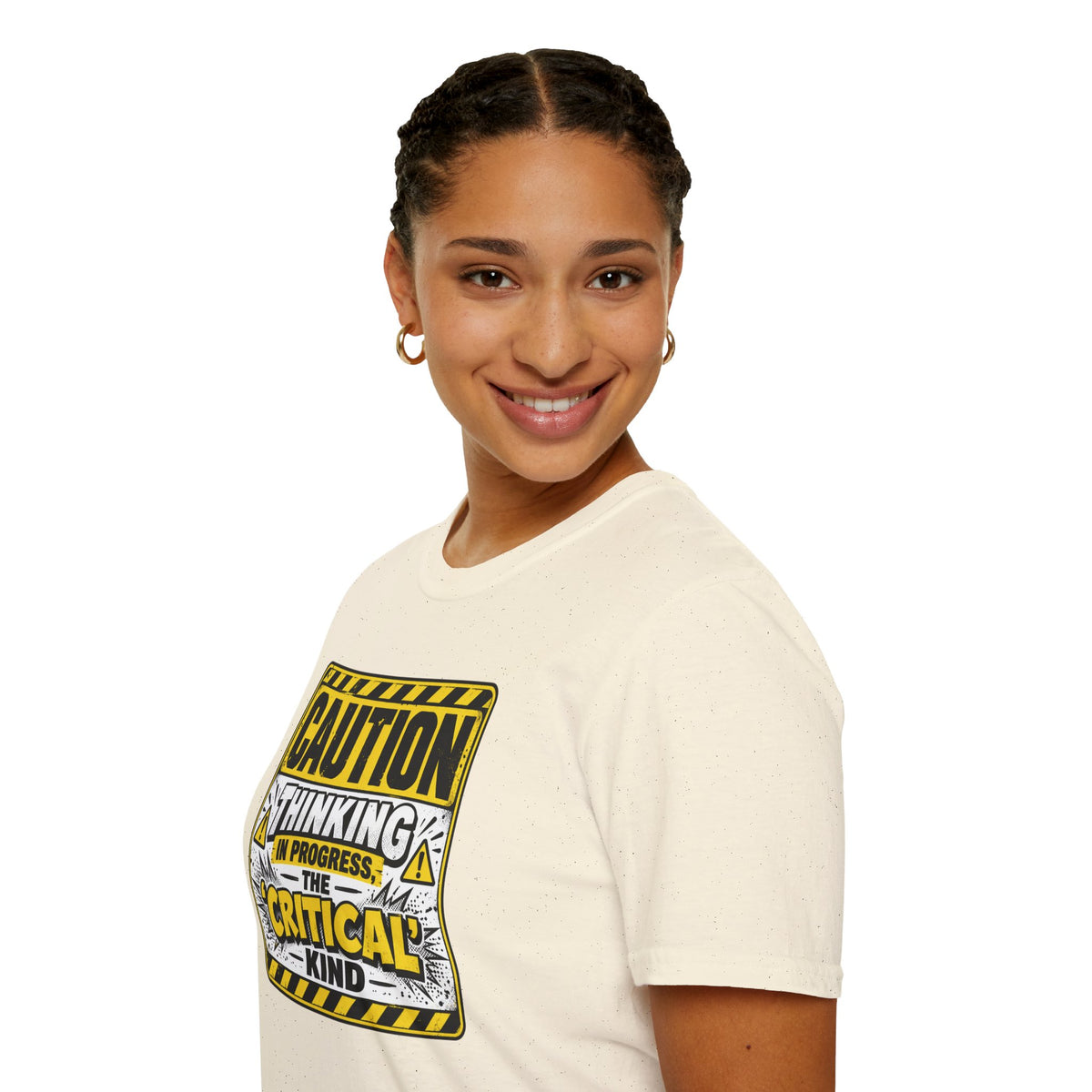Caution Thinking in Progress Critical Kind T-Shirt