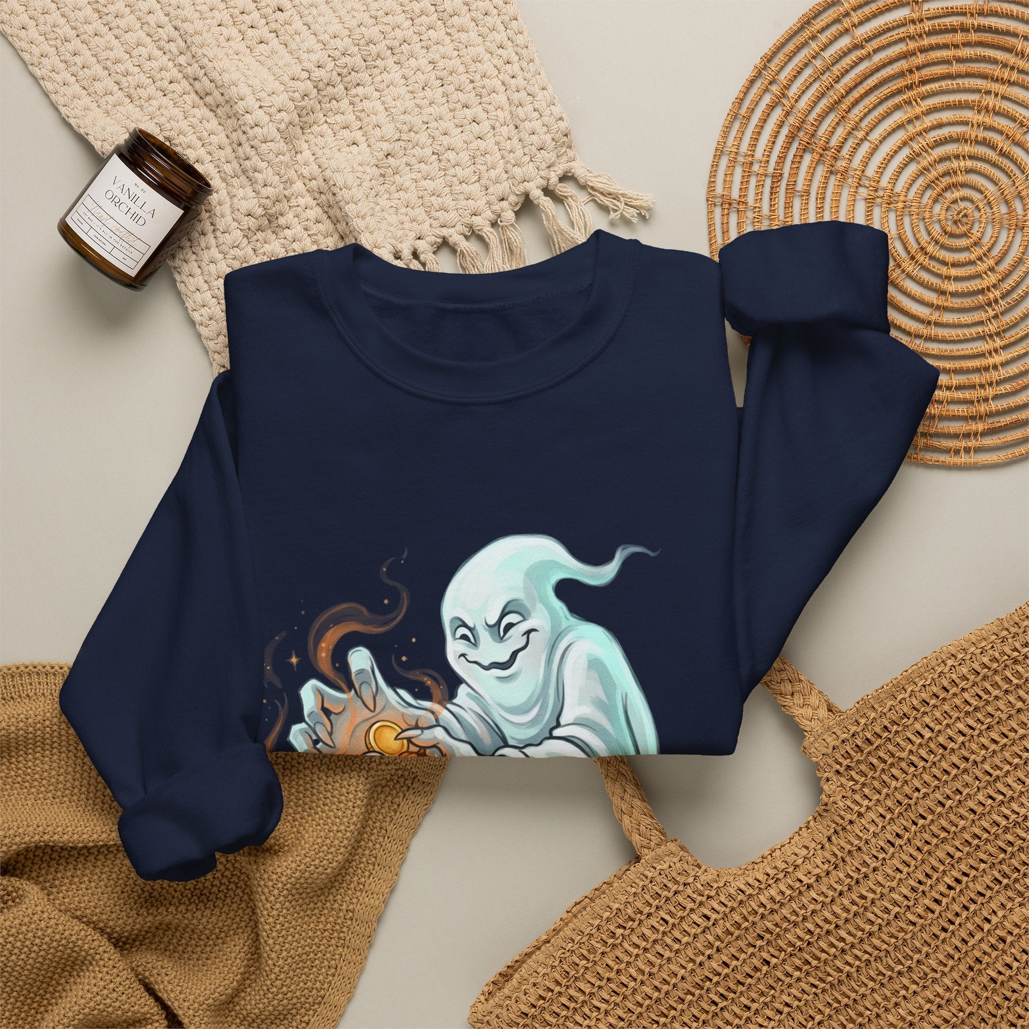 Ghost Portal Halloween Unisex Heavy Blend Crewneck Sweatshirt