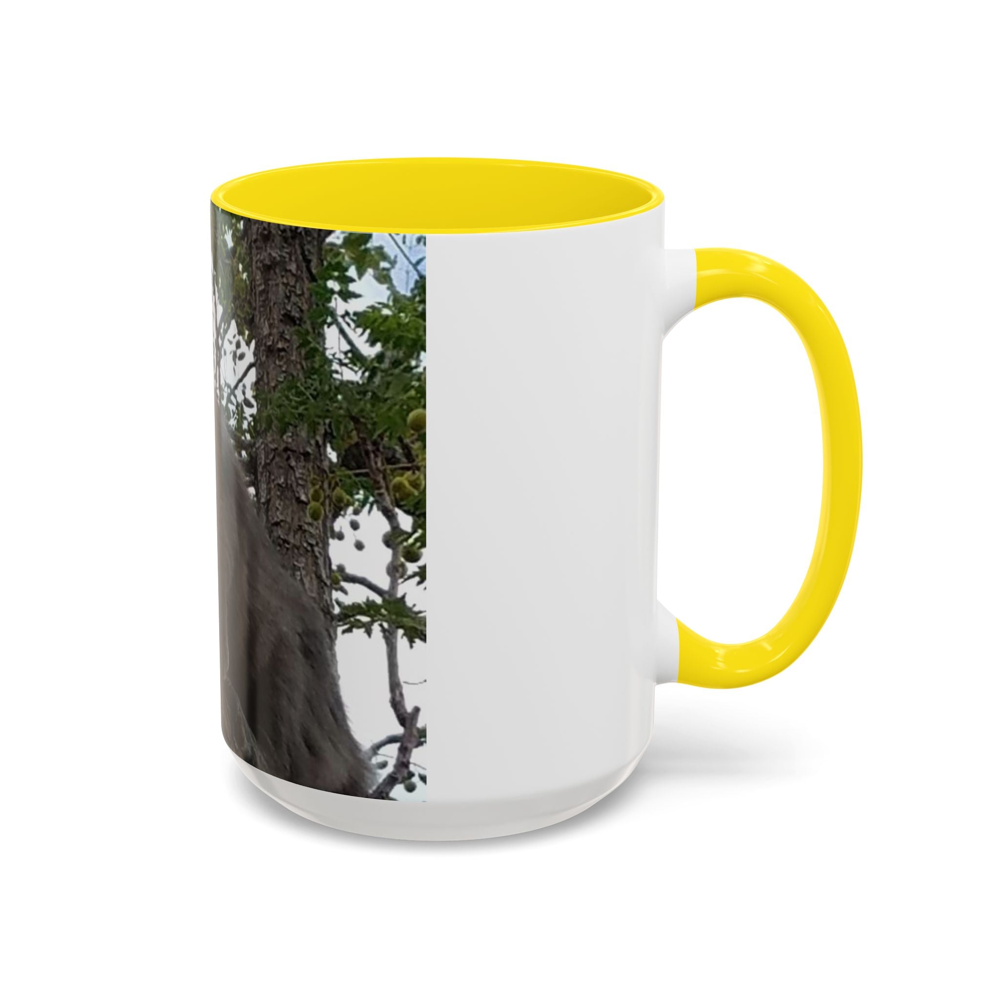 Cat in a Tree Accent Coffee Mug (11oz, 15oz)