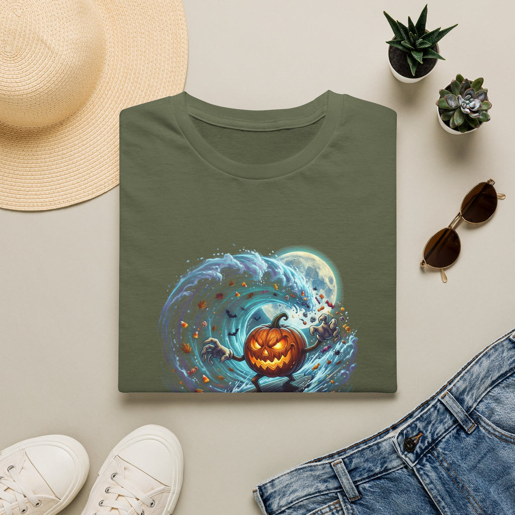 SURFING PUMPKIN Unisex Softstyle T-Shirt