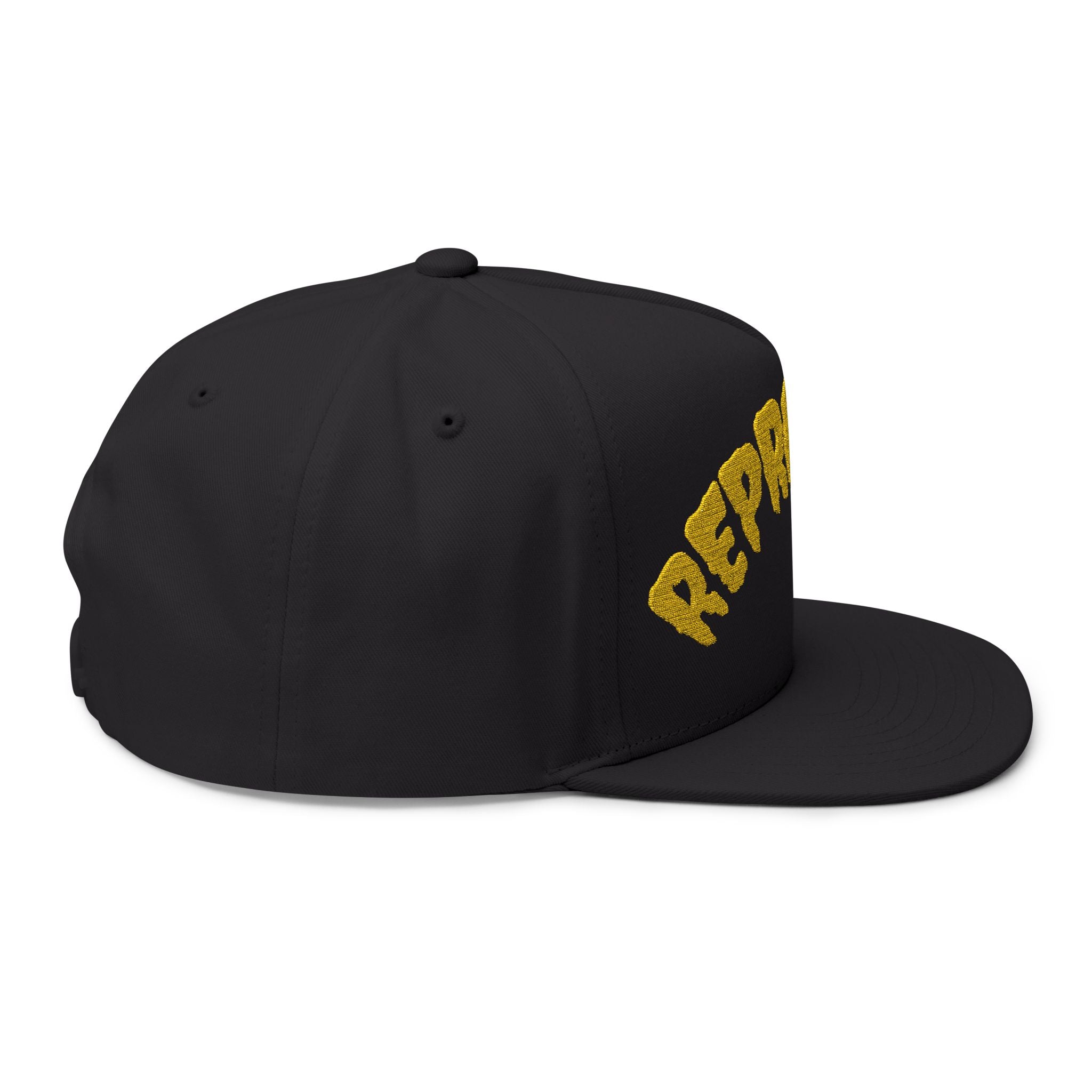Flat Bill Cap (Embroidery)